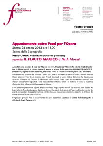 appuntamento speciale pazzi per l`opera per un