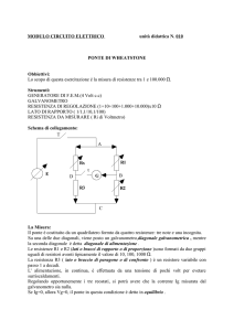 Ponte di Wheatstone
