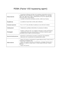 FEIBA (Factor VIII bypassing agent)