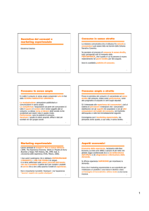 Semiotica dei consumi e marketing esperienziale
