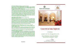 Concerti in Sala Siglienti
