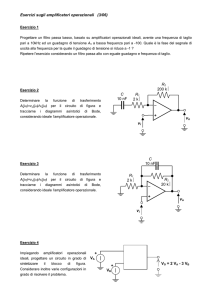 Amplificatori operazionali