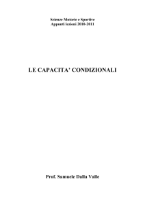 capacita` condizionali - mazzini