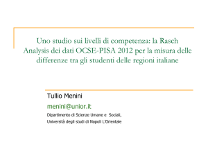 Uno strumento statistico per indirizzare le future politiche di