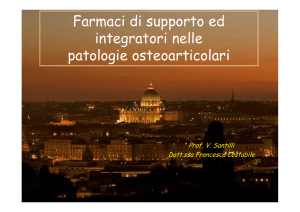 21 Gli integratori alimentari nelle patologie