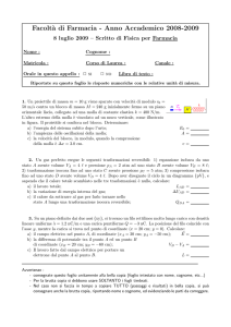 Testo compito 8/07/09