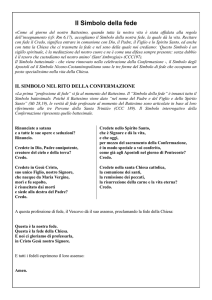 Il Simbolo della fede