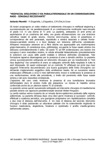 SINUSALE RECIDIVANTE A.Moretti – Altri Autori