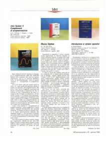 Unix System V Complementi di programmazione