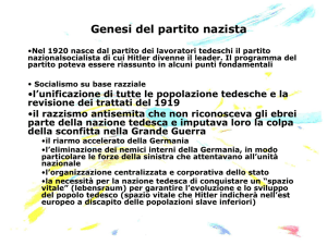 La presa del potere del nazismo
