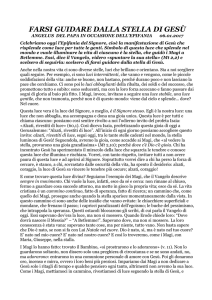 FARSI GUIDARE DALLA STELLA DI GESÙ