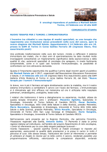 comunicato 2017 x sito - Educazione Prevenzione Salute