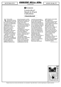 La nostra altezza? Dipende da 400 geni E dall`ambiente