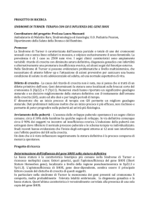 progetto di ricerca - Policlinico S.Orsola