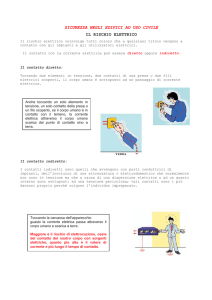 SICUREZZA NEGLI EDIFICI AD USO CIVILE IL RISCHIO ELETTRICO