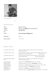 CV Giovanni Trapani