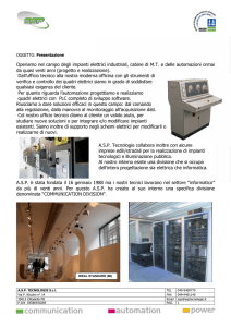 Operiamo nel campo degli impianti elettrici