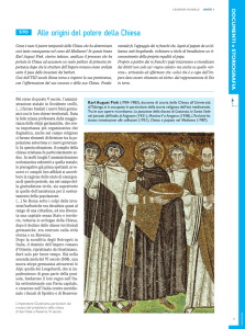 Alle origini del potere della Chiesa