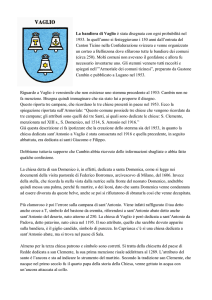 La bandiera di Vaglio è stata disegnata con ogni probabilità nel