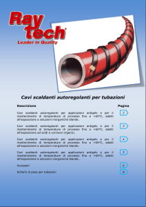 scarica pdf - Cavi Scaldanti