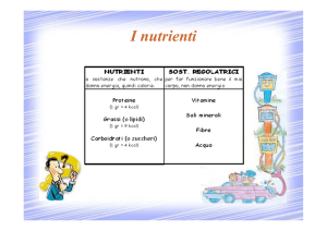 Educazione alimentare
