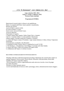 programma classe 2° sezione A