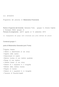 allegato 1 - scheda programma - Dipartimento di Economia e