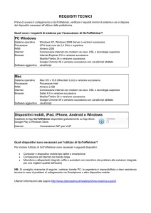 REQUISITI TECNICI PC Windows Mac Dispositivi mobili