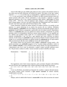 8 - Infinito e molto oltre