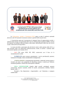 La Federazione Anziani e Pensionati (FAP) opera su