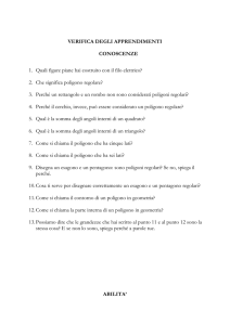 VERIFICA DEGLI APPRENDIMENTI CONOSCENZE 1. Quali figure