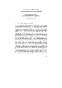 Le promesse della filosofia. Analisi del proemio della