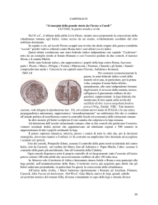 Cluviae - guerra sociale e civile