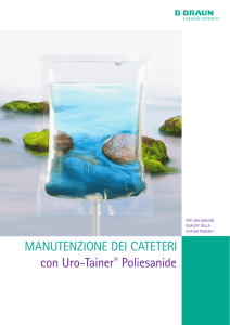 MANUTENZIONE DEI CATETERI con Uro