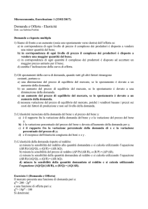 Esercitazione 1