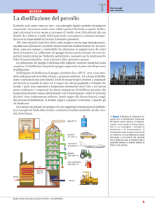 La distillazione del petrolio - Zanichelli online per la scuola