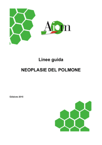 Linee guida NEOPLASIE DEL POLMONE