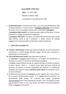 Georg SIMMEL (1858-1918) Opere: La moda, 1885 Filosofia del