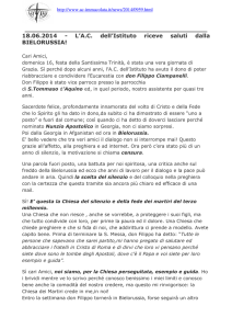 18.06.2014 - L`AC dell`Istituto riceve saluti dalla - AC