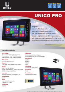 unico pro - Sistemi UNICO