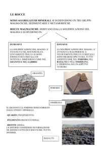 le rocce - Istituto Comprensivo Lari