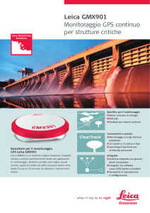 Leica GMX901 Monitoraggio GPS continuo per strutture critiche
