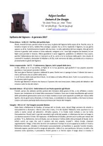 Scarica l`Omelia - Madian Orizzonti