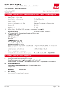 Scheda Dati di Sicurezza: Acido gibberellico