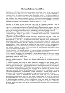 Storia della Scoperta del DNA