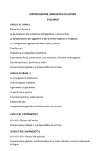 syllabus - Liceo "REDI" Arezzo