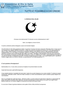 IL RISVEGLIO DELL`ISLAM L`Europa si sta islamizzando?