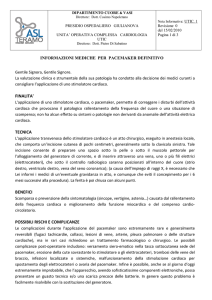 Informativa Pacemaker Definitivo