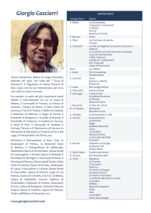 Biografia - Giorgio Casciarri
