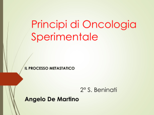 il processo metastatico